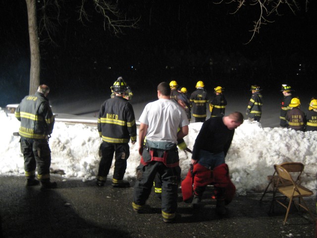 ICE RESCUE TRAINING BEDFORD HILLS MEMORIAL PARK